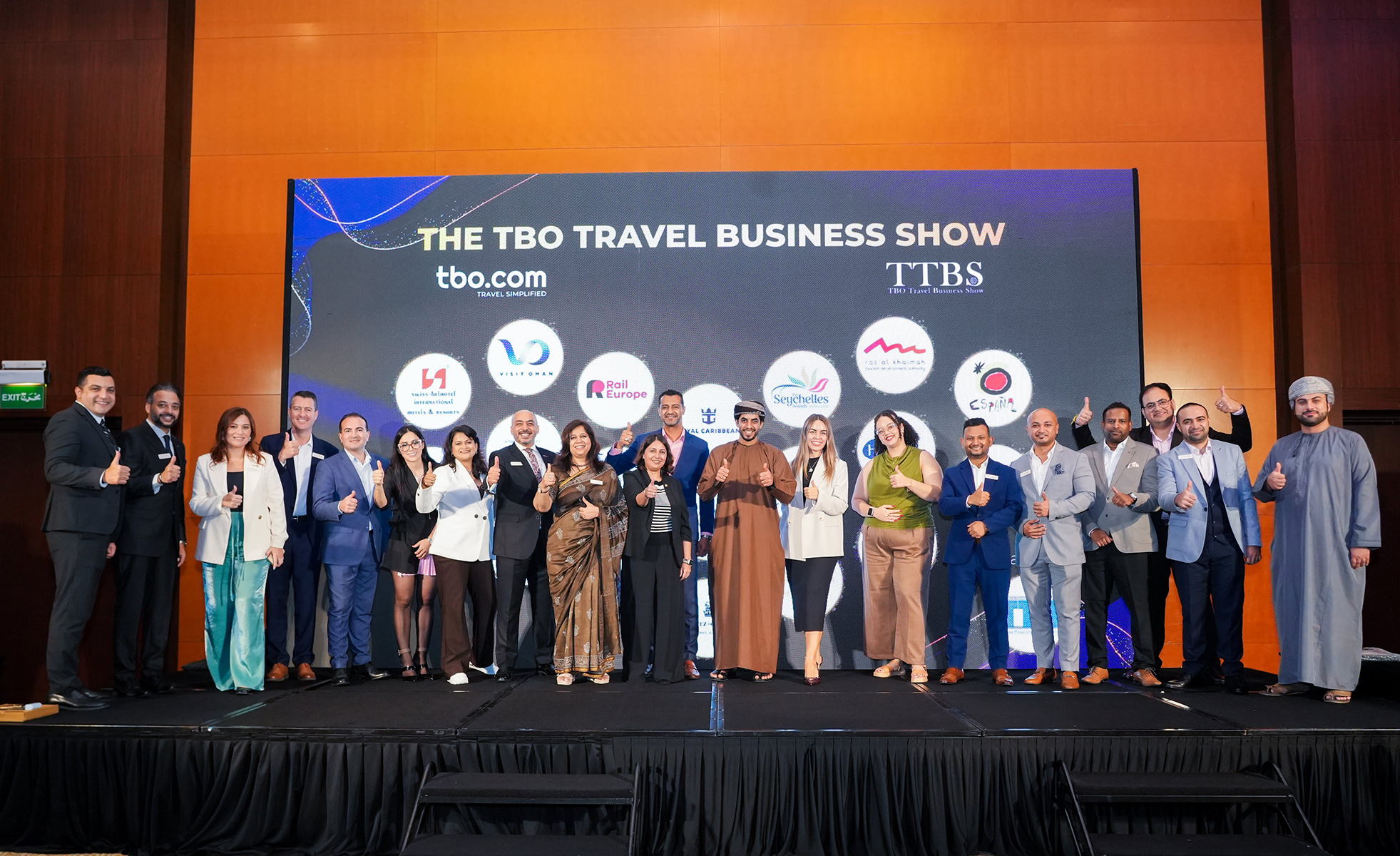 TBO.com celebrates TBO Travel Business Show in Doha, Dubai